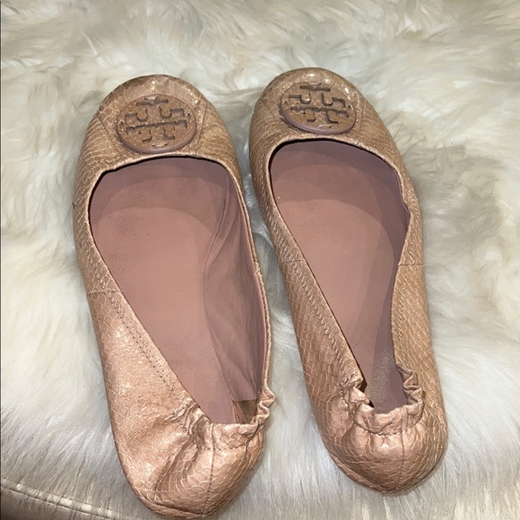 Tory Burch Women's neutral flats size 8.5 - Picture 2 of 7